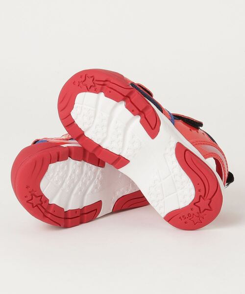 BARNSsohostreet（バーンズソーホーストリート）の「DN C1279 ﾚﾂﾄﾞ（サンダル・キッズ・レッド・17.0cm/18.0cm/15.0cm/16.0cm）」の2枚目の写真