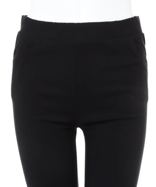 INGNI（イング）の「スーパーストレッチサイドラインレギンス（レギンス/スパッツ・レディース・ブラック・FREE）」の7枚目の写真