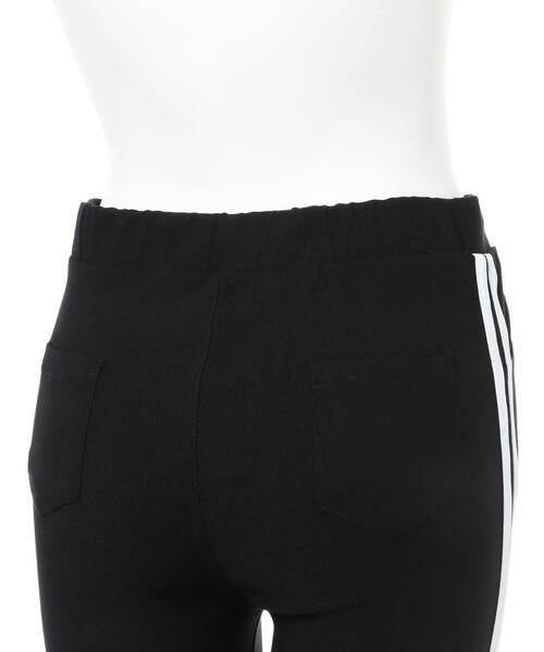 INGNI（イング）の「スーパーストレッチサイドラインレギンス（レギンス/スパッツ・レディース・ブラック・FREE）」の9枚目の写真