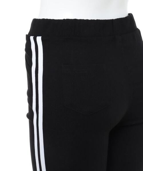 INGNI（イング）の「スーパーストレッチサイドラインレギンス（レギンス/スパッツ・レディース・ブラック・FREE）」の10枚目の写真