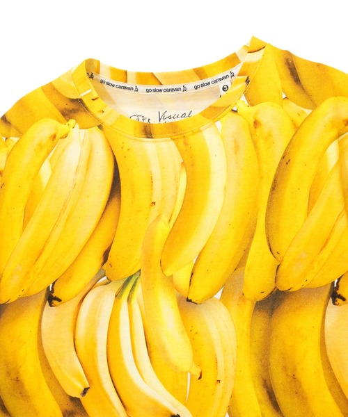 go slow caravan（ゴースローキャラバン）の「総柄図鑑TEE（Tシャツ/カットソー・メンズ・グリーン/ホワイト系その他/イエロー/ミント/ブラック/ベージュ系その他・MEDIUM/X-LARGE/LARGE）」の9枚目の写真