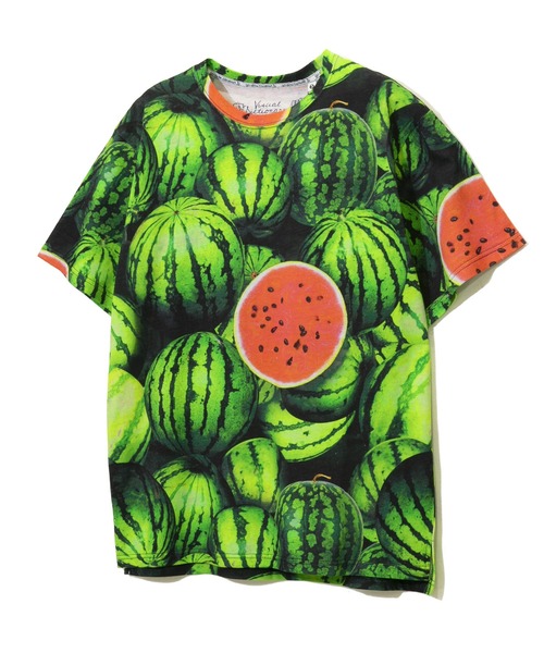 go slow caravan（ゴースローキャラバン）の「総柄図鑑TEE（Tシャツ/カットソー・メンズ・グリーン/ホワイト系その他/イエロー/ミント/ブラック/ベージュ系その他・MEDIUM/X-LARGE/LARGE）」の14枚目の写真