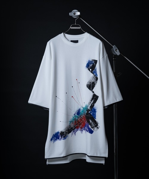 CASPER JOHN（キャスパージョン）の「沈み×Casper John Hand Dye Super Big T-shirts（Tシャツ/カットソー・メンズ・ホワイト/ブラック/オフホワイト/ホワイト系その他/ブラック系その他/ホワイト系その他2/ホワイト系その他3/ホワイト系その他4/ブラック系その他2/ブラック系その他3・FREE）」の11枚目の写真