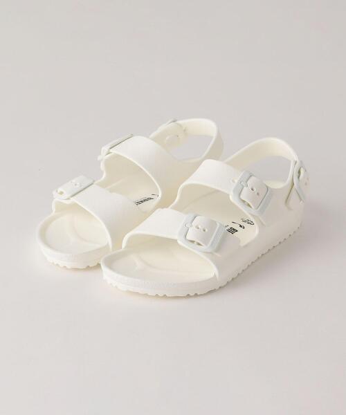 BIRKENSTOCK（ビルケンシュトック）の「BIRKENSTOCK（ビルケンシュトック） MILANO EVA 19cm-22cm（サンダル・キッズ・ホワイト/ブラック・19cm/20cm/22cm/21cm）」の8枚目の写真