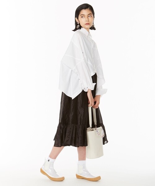 ANEVER（アンエバー）の「【LUPINUS】バケット バッグ（ショルダーバッグ・レディース・ホワイト系/ブラック系・F）」の9枚目の写真