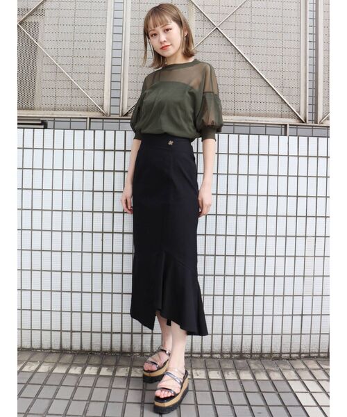 MURUA（ムルーア）の「【ONLINE限定】オーバーチュールトップス