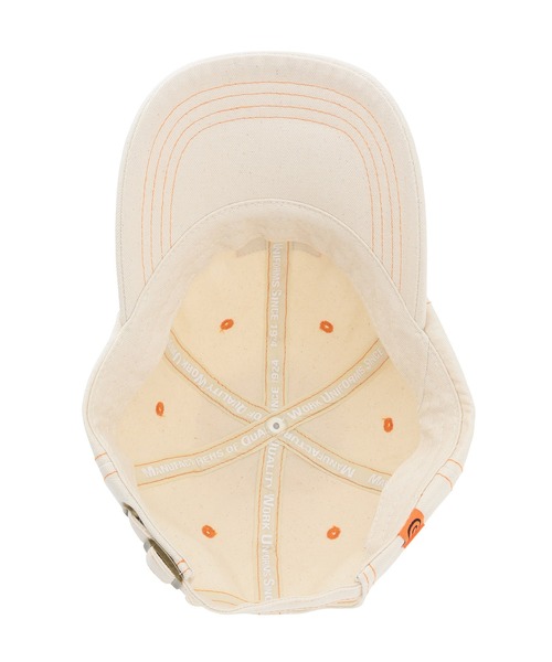 UNIVERSAL OVERALL（ユニバーサルオーバーオール）の「【UNIVERSAL OVERALL】ヘリンボーンローキャップ（キャップ・レディース・パープル系その他/キナリ・FREE）」の10枚目の写真