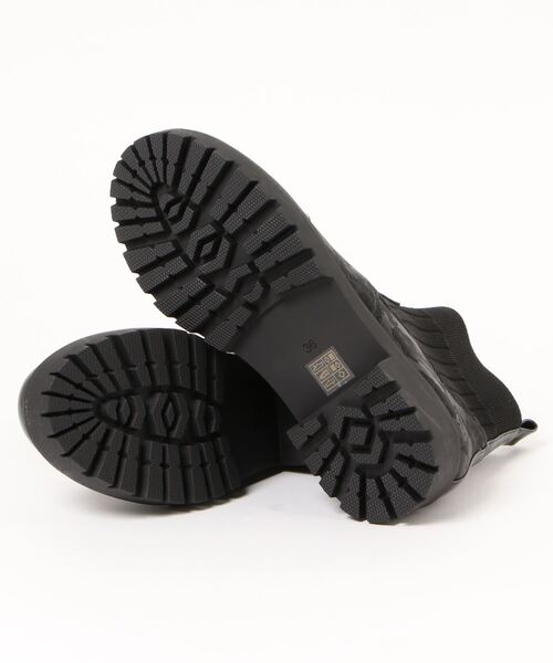 Desigual（デシグアル）の「バイカー ソックスブーツ（スニーカー・レディース・ブラック・23.5cm/24.5cm/25.5cm/23.0cm/24.0cm/25.0cm）」の3枚目の写真