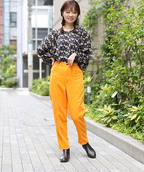 EDWIN（エドウィン）の「EDWINコラボカラーコールパンツ【EDWIN×チチカカ】（その他パンツ・レディース・ライトブルー/レッド/イエロー/オレンジ/ブルー・FREE）」の14枚目の写真