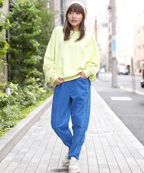 EDWIN（エドウィン）の「EDWINコラボカラーコールパンツ【EDWIN×チチカカ】（その他パンツ・レディース・ライトブルー/レッド/イエロー/オレンジ/ブルー・FREE）」の8枚目の写真