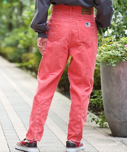 EDWIN（エドウィン）の「EDWINコラボカラーコールパンツ【EDWIN×チチカカ】（その他パンツ・レディース・ライトブルー/レッド/イエロー/オレンジ/ブルー・FREE）」の13枚目の写真