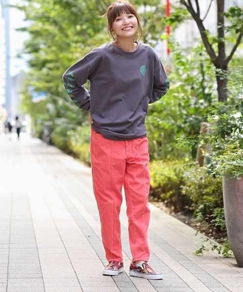 EDWIN（エドウィン）の「EDWINコラボカラーコールパンツ【EDWIN×チチカカ】（その他パンツ・レディース・ライトブルー/レッド/イエロー/オレンジ/ブルー・FREE）」の12枚目の写真