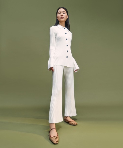 CHARLES & KEITH（チャールズ & キース）の「ウェーブディティール バレリーナ / Weave Detail Ballerinas（バレエシューズ・レディース・ホワイト/ブラック/ブラウン・22.5cm/23cm/23.5cm/24.5cm/25cm/25.5cm）」の21枚目の写真