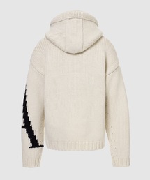 【新品未使用】JW ANDERSON キャリーパーカー Mサイズ 白 ホワイト miniministore ジップアップパーカーレディーススウェット