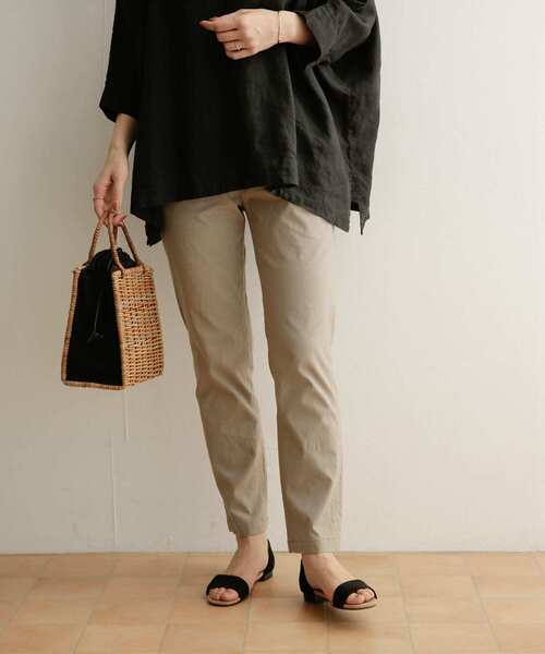 URBAN RESEARCH DOORS（アーバンリサーチドアーズ）の「ストレッチイージーパンツ（その他パンツ・レディース・ライトグレー/チャコールグレー・38/36）」の16枚目の写真