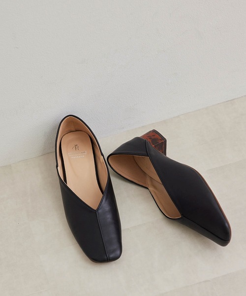 ROPE' PICNIC(ロペピクニック)の「センターシーム甲深バブーシュ(その他シューズ・レディース・ブラック/キナリ/ブラウン/グリーン系その他・23.0cm/23.5cm/24.0cm/24.5cm/25.0cm)」の3枚目の写真