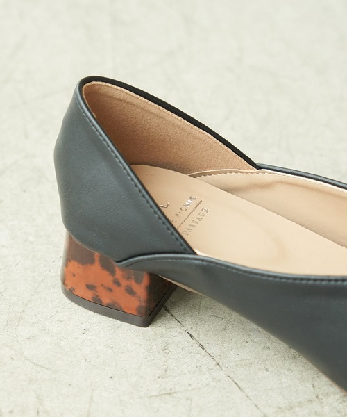 ROPE' PICNIC(ロペピクニック)の「センターシーム甲深バブーシュ(その他シューズ・レディース・ブラック/キナリ/ブラウン/グリーン系その他・23.0cm/23.5cm/24.0cm/24.5cm/25.0cm)」の9枚目の写真