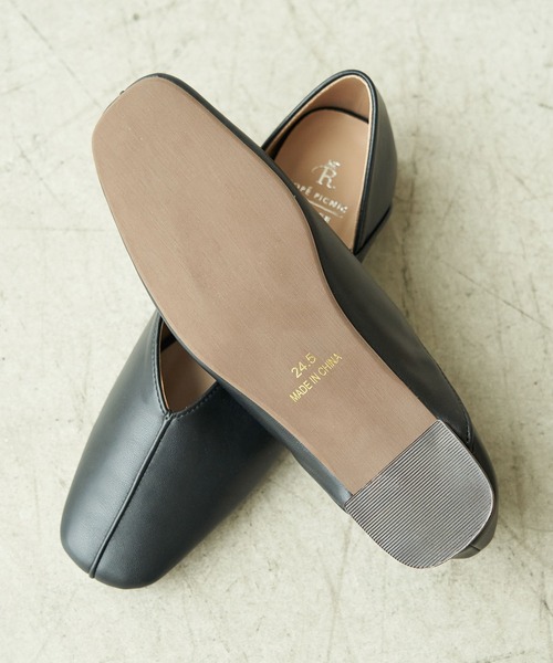 ROPE' PICNIC(ロペピクニック)の「センターシーム甲深バブーシュ(その他シューズ・レディース・ブラック/キナリ/ブラウン/グリーン系その他・23.0cm/23.5cm/24.0cm/24.5cm/25.0cm)」の13枚目の写真