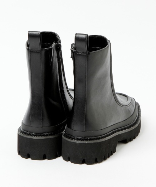 LOWRYS FARM（ローリーズファーム）の「モカブーツ　959224（ブーツ・レディース・ダークブラウン/ブラック・LARGE/MEDIUM）」の8枚目の写真