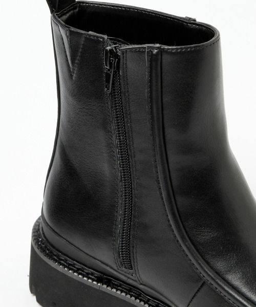 LOWRYS FARM（ローリーズファーム）の「モカブーツ　959224（ブーツ・レディース・ダークブラウン/ブラック・LARGE/MEDIUM）」の12枚目の写真