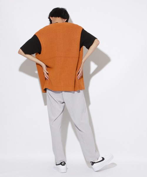 PBLIM（ページボーイリム）の「【PAGEBOYLIM】ジップアップベスト（ベスト・レディース・ブラック/ブルー/オレンジ・MEDIUM/LARGE）」の22枚目の写真