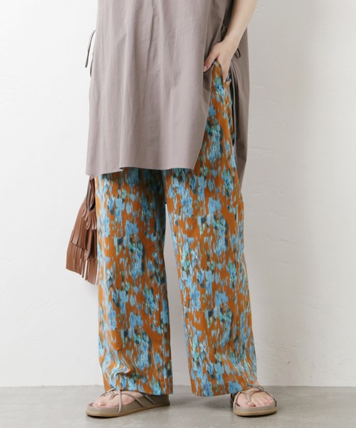 JOURNAL STANDARD(ジャーナルスタンダード)の「フォッグプリントパンツ◆(その他パンツ・レディース・ブラック/ブラウン・36/38)」の2枚目の写真