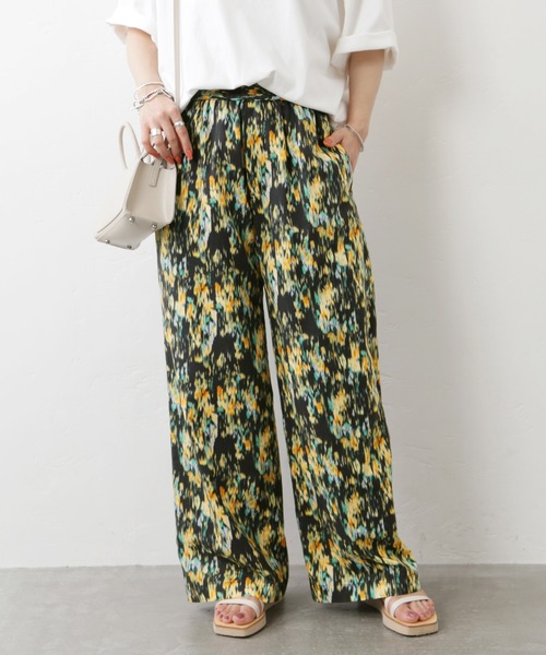 JOURNAL STANDARD(ジャーナルスタンダード)の「フォッグプリントパンツ◆(その他パンツ・レディース・ブラック/ブラウン・36/38)」の1枚目の写真