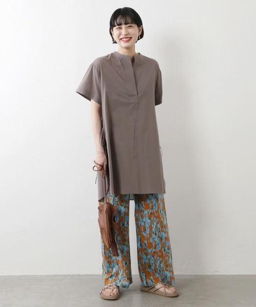 JOURNAL STANDARD(ジャーナルスタンダード)の「フォッグプリントパンツ◆(その他パンツ・レディース・ブラック/ブラウン・36/38)」の6枚目の写真