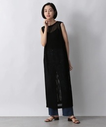 LOWRYS FARM | メッシュニットワンピースＮＳ　957750(ワンピース)