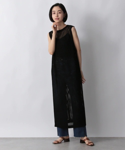 LOWRYS FARM（ローリーズファーム）の「メッシュニット