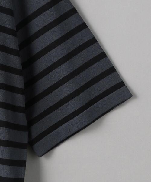 BEAUTY&YOUTH UNITED ARROWS（ビューティーアンドユースユナイテッドアローズ）の「BY オーバーサイズド ナバル ニットTシャツ（ニット/セーター・メンズ・ホワイト/ネイビー・SMALL/MEDIUM/LARGE/X-LARGE）」の12枚目の写真