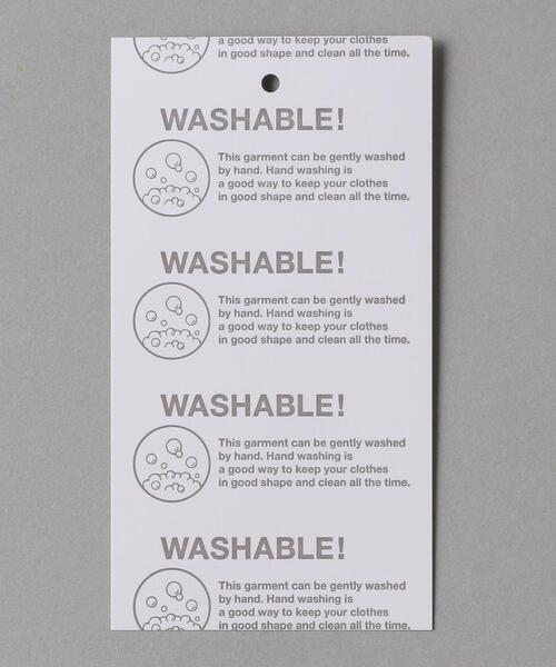 BEAUTY&YOUTH UNITED ARROWS（ビューティーアンドユースユナイテッドアローズ）の「BY オーバーサイズド ナバル ニットTシャツ（ニット/セーター・メンズ・ホワイト/ネイビー・SMALL/MEDIUM/LARGE/X-LARGE）」の17枚目の写真