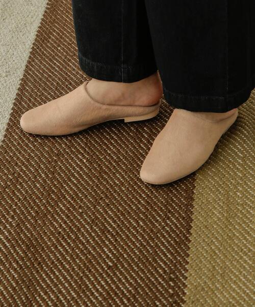 URBAN RESEARCH DOORS（アーバンリサーチドアーズ）の「ハラコスリッパ（サンダル・レディース・ライトベージュ・36/37/38）」の3枚目の写真