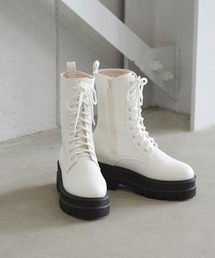 NOFALL | トラックソールレースアップミドルブーツ(ブーツ)