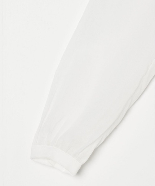 Verybrain（ベリーブレイン）の「very brain/VB-146 ﾀﾞﾌﾞﾙｶﾗｰBL（シャツ/ブラウス・レディース・ベージュ/ホワイト・M）」の13枚目の写真