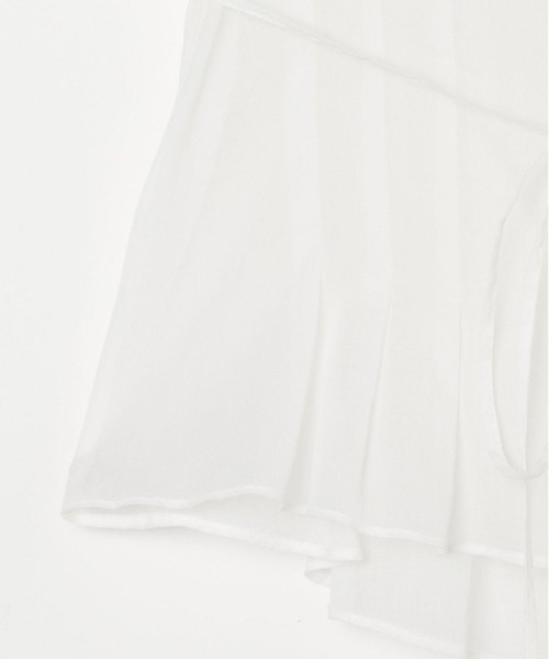 Verybrain（ベリーブレイン）の「very brain/VB-146 ﾀﾞﾌﾞﾙｶﾗｰBL（シャツ/ブラウス・レディース・ベージュ/ホワイト・M）」の12枚目の写真