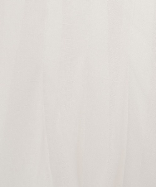 Verybrain（ベリーブレイン）の「very brain/VB-146 ﾀﾞﾌﾞﾙｶﾗｰBL（シャツ/ブラウス・レディース・ベージュ/ホワイト・M）」の14枚目の写真