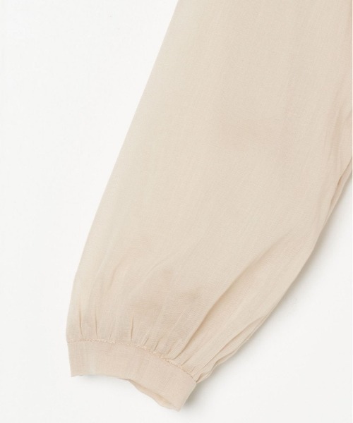 Verybrain（ベリーブレイン）の「very brain/VB-146 ﾀﾞﾌﾞﾙｶﾗｰBL（シャツ/ブラウス・レディース・ベージュ/ホワイト・M）」の19枚目の写真