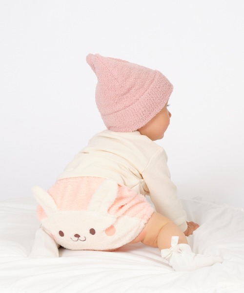 kids zoo（キッズズー）の「モケットうさぎパンツ（その他パンツ・キッズ・ブラウン/ピンク/ホワイト・80/70/90）」の16枚目の写真