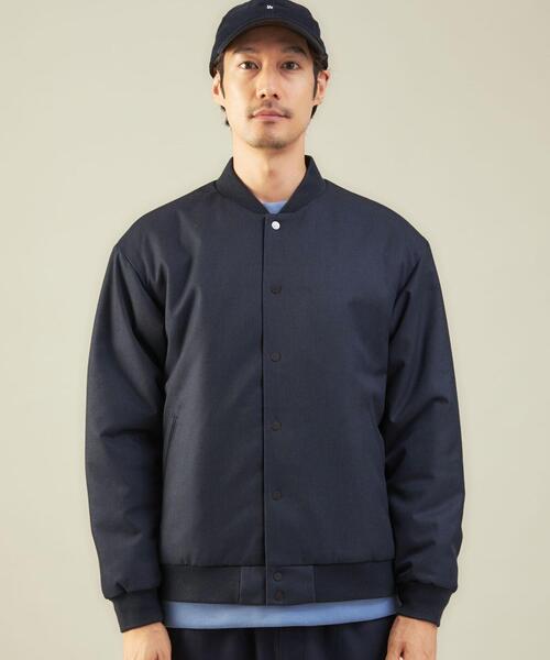 green label relaxing(グリーンレーベルリラクシング)の「<green label relaxing> シンサレート アワード ジャケット(スタジャン・メンズ・ネイビー/ブラック/ベージュ・L/M/XL/S)」の16枚目の写真