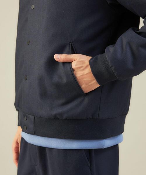 green label relaxing(グリーンレーベルリラクシング)の「<green label relaxing> シンサレート アワード ジャケット(スタジャン・メンズ・ネイビー/ブラック/ベージュ・L/M/XL/S)」の12枚目の写真