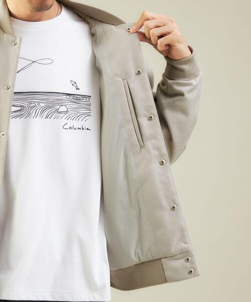 green label relaxing(グリーンレーベルリラクシング)の「<green label relaxing> シンサレート アワード ジャケット(スタジャン・メンズ・ネイビー/ブラック/ベージュ・L/M/XL/S)」の19枚目の写真