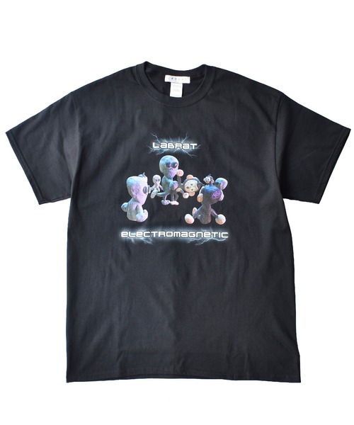LABRAT(ラブラット)の「Nick Atkins×LABRAT "Alien" Tee(Tシャツ/カットソー・メンズ・ホワイト/ブラック/パープル・LARGE/X-LARGE)」の3枚目の写真