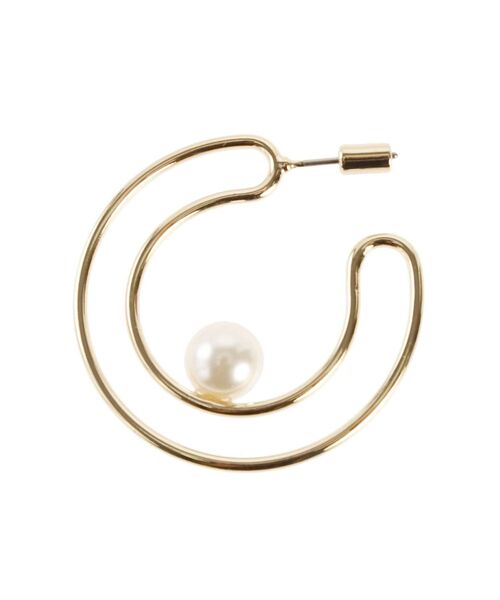 LAGUNAMOON（ラグナムーン）の「LADYプラネットピアス（ピアス（両耳用）・レディース・アイボリー・FREE）」の3枚目の写真