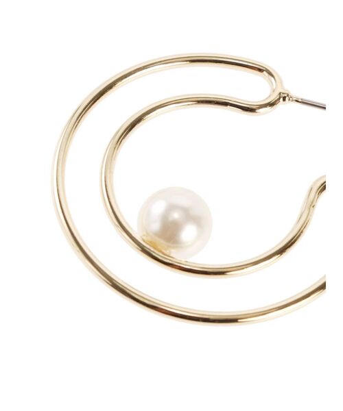 LAGUNAMOON（ラグナムーン）の「LADYプラネットピアス（ピアス（両耳用）・レディース・アイボリー・FREE）」の5枚目の写真