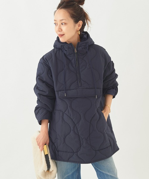 plage(プラージュ)の「【TRADITIONAL WETHERWEAR】SP QUILT アノラック◆(その他アウター・レディース・ベージュ/ネイビー・34/36)」の2枚目の写真