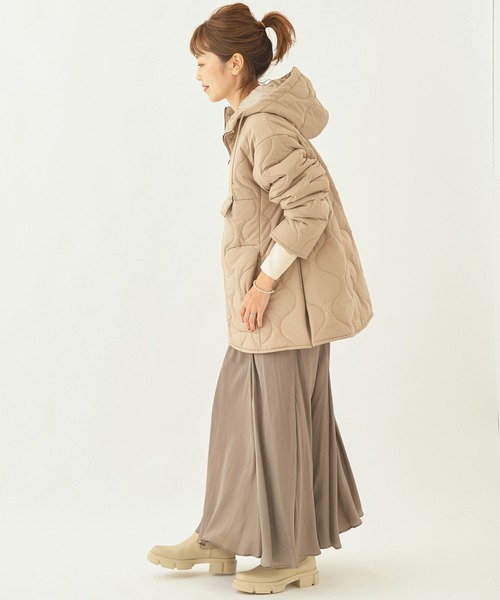 plage(プラージュ)の「【TRADITIONAL WETHERWEAR】SP QUILT アノラック◆(その他アウター・レディース・ベージュ/ネイビー・34/36)」の4枚目の写真