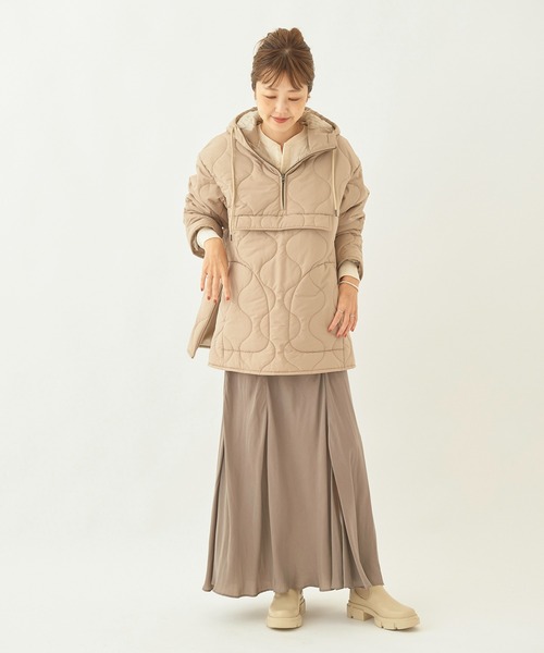 plage(プラージュ)の「【TRADITIONAL WETHERWEAR】SP QUILT アノラック◆(その他アウター・レディース・ベージュ/ネイビー・34/36)」の7枚目の写真