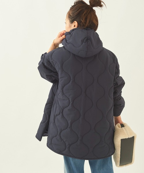 plage(プラージュ)の「【TRADITIONAL WETHERWEAR】SP QUILT アノラック◆(その他アウター・レディース・ベージュ/ネイビー・34/36)」の3枚目の写真