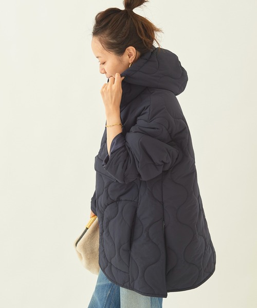 plage(プラージュ)の「【TRADITIONAL WETHERWEAR】SP QUILT アノラック◆(その他アウター・レディース・ベージュ/ネイビー・34/36)」の9枚目の写真